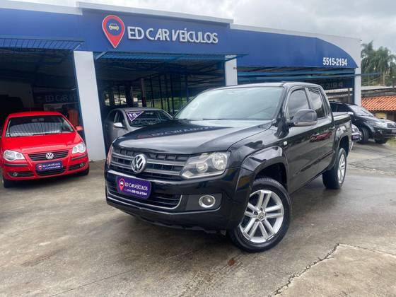 VOLKSWAGEN AMAROK 2.0 HIGHLINE 4X4 CD 16V TURBO INTERCOOLER DIESEL 4P AUTOMÁTICO